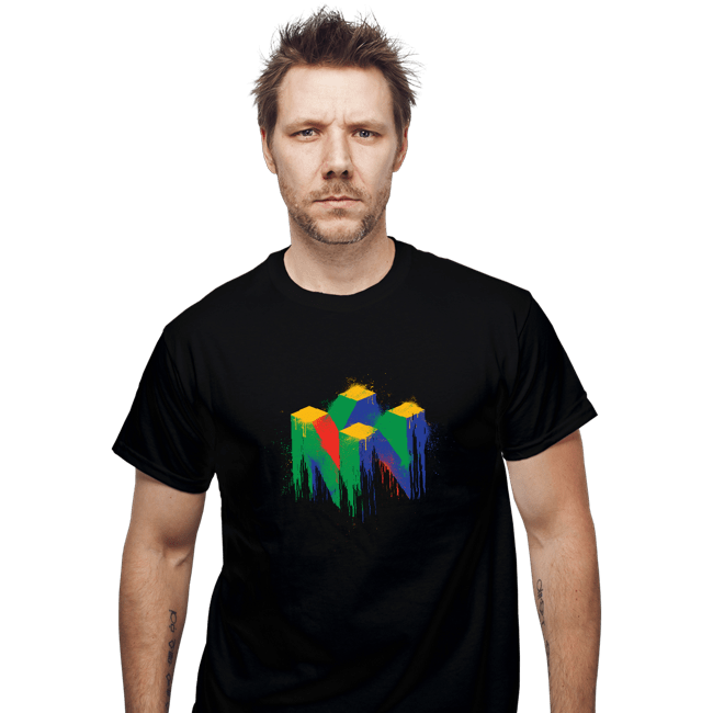 Secret_Shirts T-Shirts, Unisex / Small / Black N64 Splashes