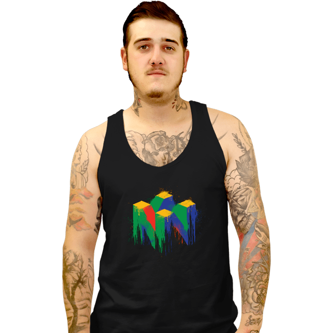 Tank Top, Unisex / Small / Black