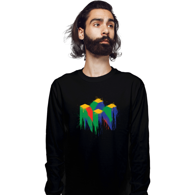 Long Sleeve Shirts, Unisex / Small / Black