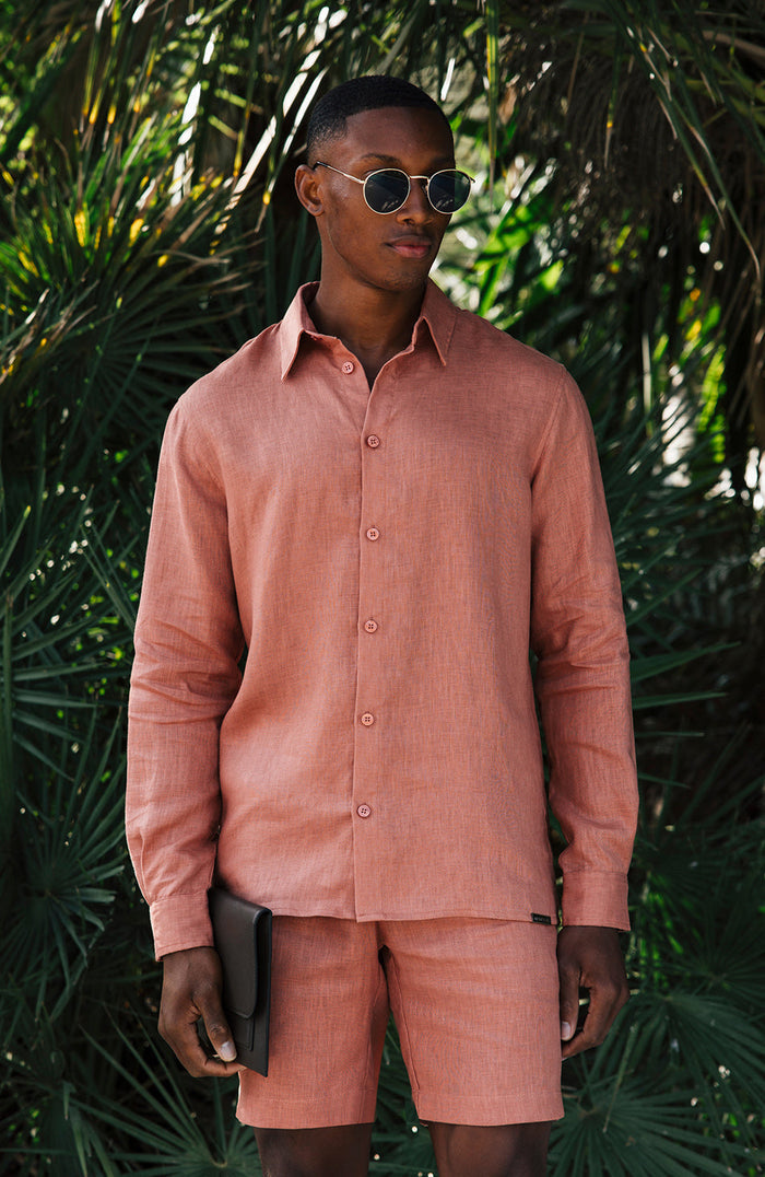 Model is 6'1 with size S chest, wearing size S