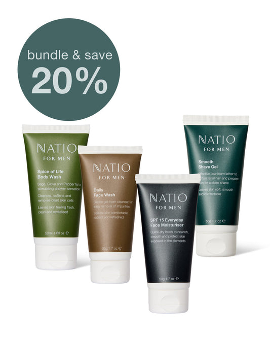 Natio for Men Travel Bundle