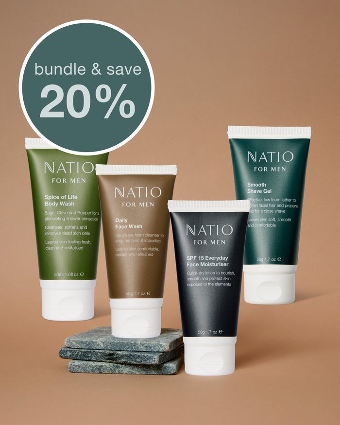 Natio for Men Travel Bundle