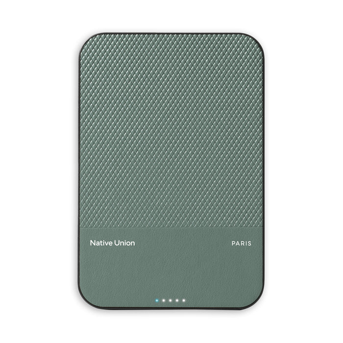 Native Union (Re)Classic Magnetic Power Bank Green