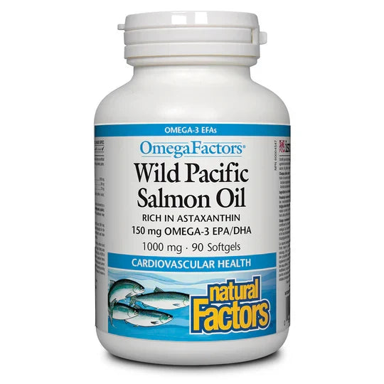 Natural Factors: OmegaFactors®  Wild Pacific Salmon Oil