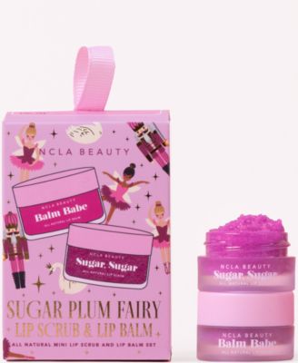 NCLA BEAUTY Sugar Plum Fairy Lip Scrub & Lip Balm