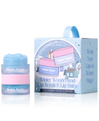 NCLA BEAUTY winter wonderland Lip Scrub & Lip Balm