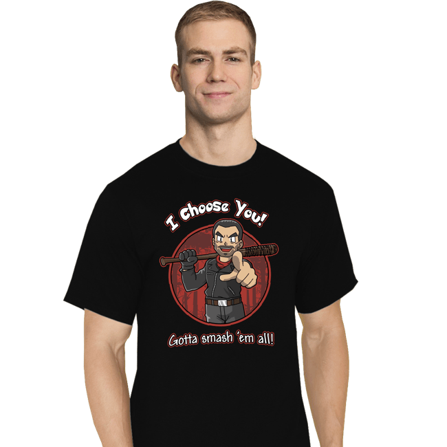 Shirts T-Shirts, Tall / Large / Black Negan Chooses You