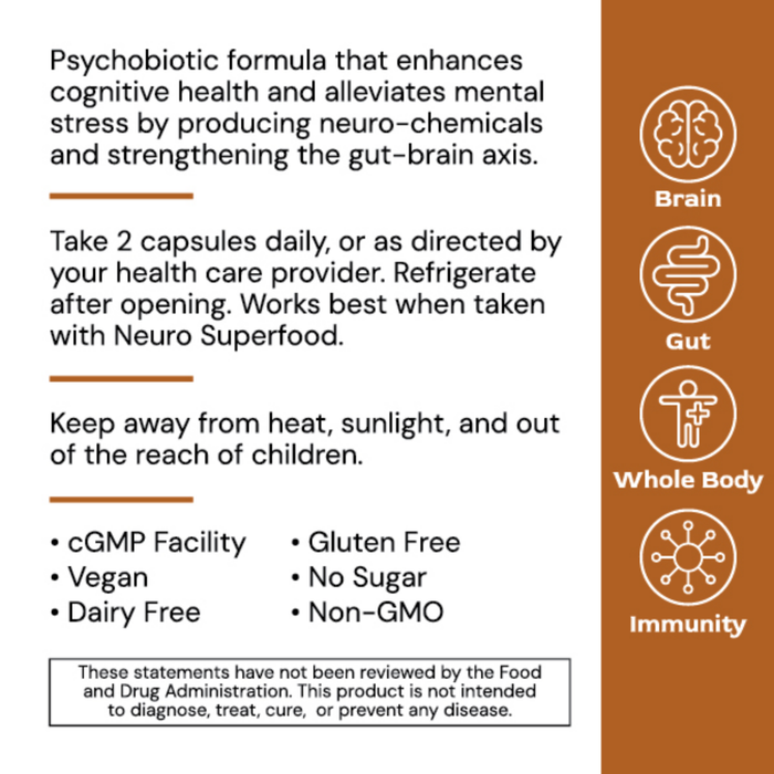Neuro µBiomic (formerly NEURO BYOME) by Alimentum Labs
