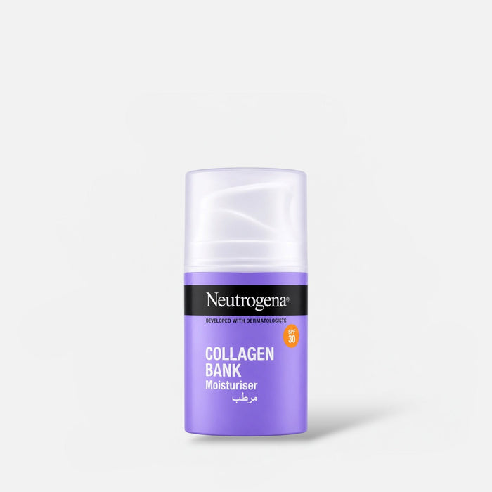 Neutrogena Collagen Bank Moisturizer SPF30 50ml مرطب نيتروجينا كولاجين بانك بعامل حماية من الشمس 30 - Princess Cosmetics Qatar