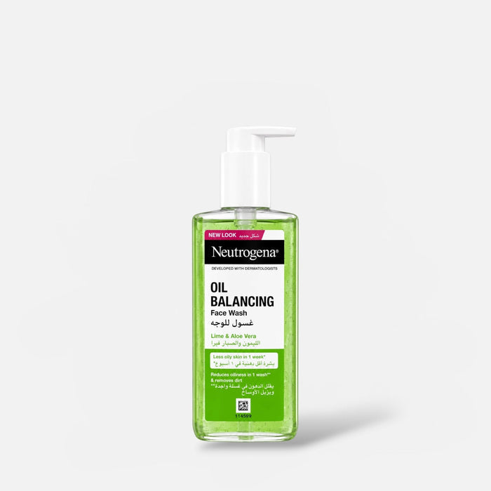 Neutrogena Oil Balancing Face Wash 200ml غسول الوجه نيتروجينا لموازنة الزيوت - Princess Cosmetics Qatar