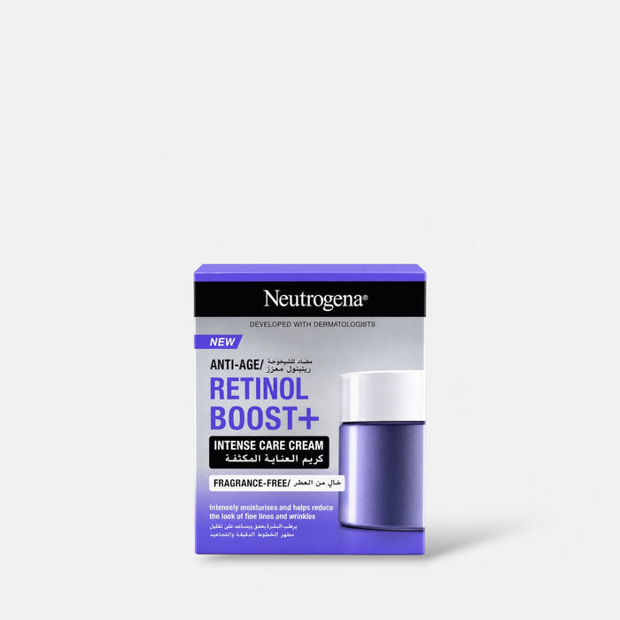 Neutrogena Retinol Boost Intense Care Cream 50ml كريم نيتروجينا ريتينول بوست للعناية المركزة