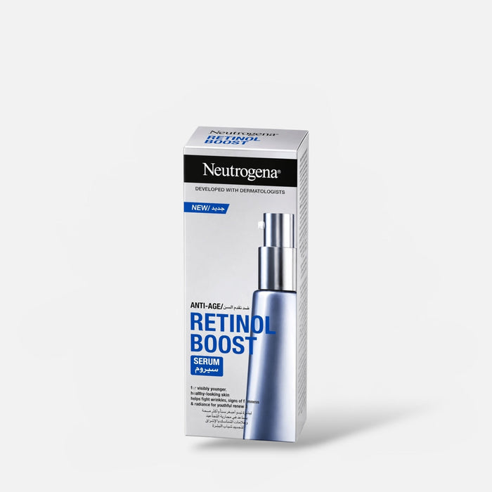 Neutrogena Retinol Boost Serum 30ml سيروم نيتروجينا ريتينول بوست - Princess Cosmetics Qatar