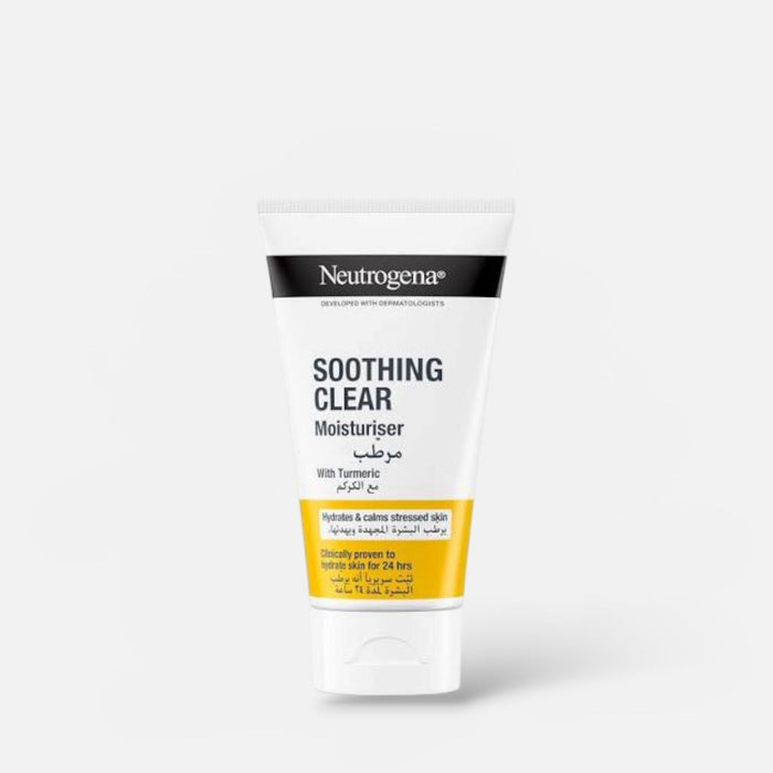 Neutrogena Soothing Clear Moisturizer 75ml مرطب نيتروجينا المهدئ والشفاف - Princess Cosmetics Qatar