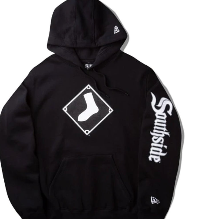 New Era Mens Southside Diamond Sock Hoodie