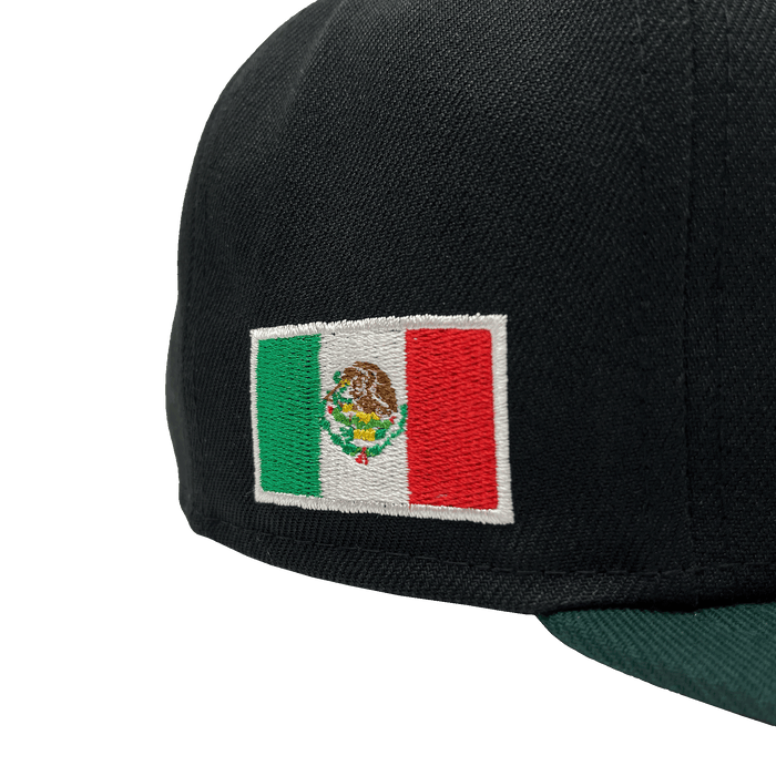 Embroidered Mexico patch.