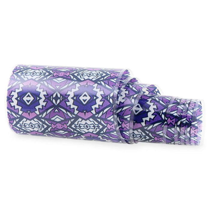 NF-038 Geometric Bohemian - Transfer Foil Strip   Naio Nails