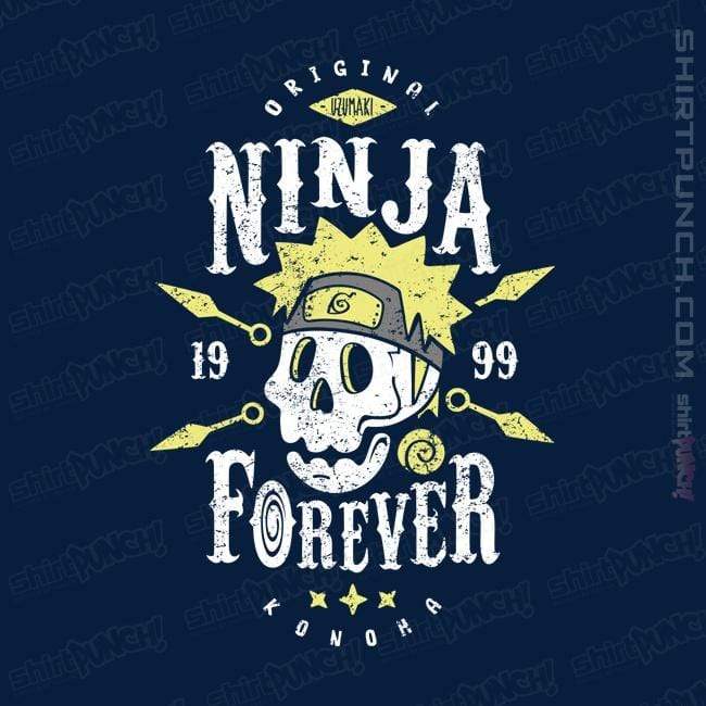 Shirts Magnets / 3"x3" / Navy Ninja Forever