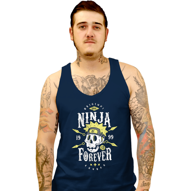 Tank Top, Unisex / Small / Navy