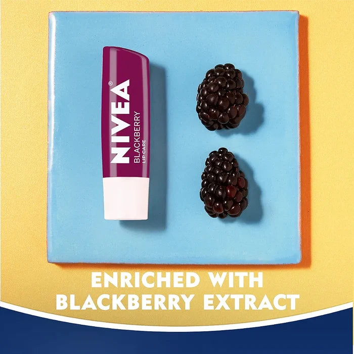 NIVEA Blackberry Tinted Lip Care مرطب الشفاه بالتوت الاسود