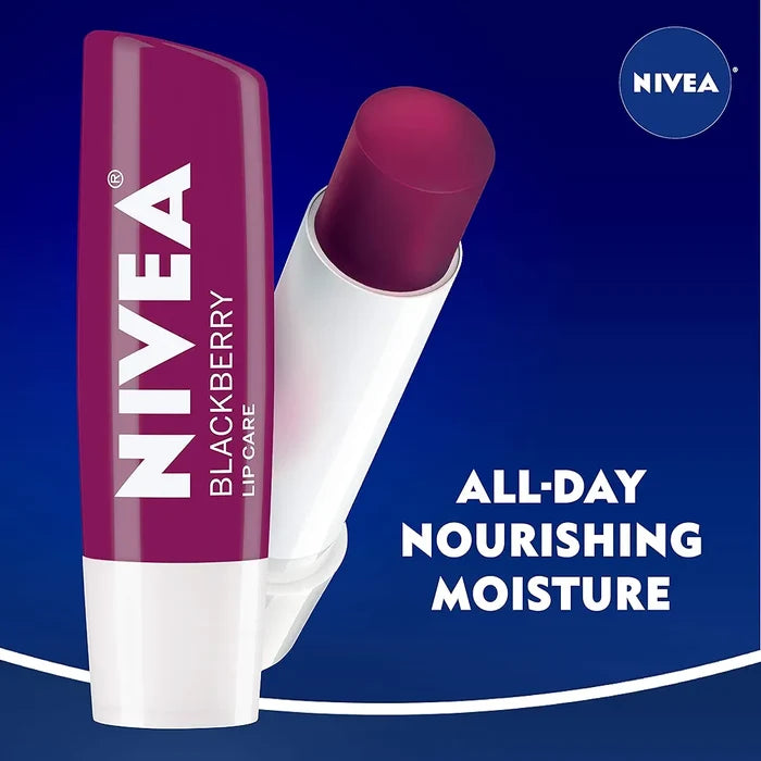 NIVEA Blackberry Tinted Lip Care مرطب الشفاه بالتوت الاسود