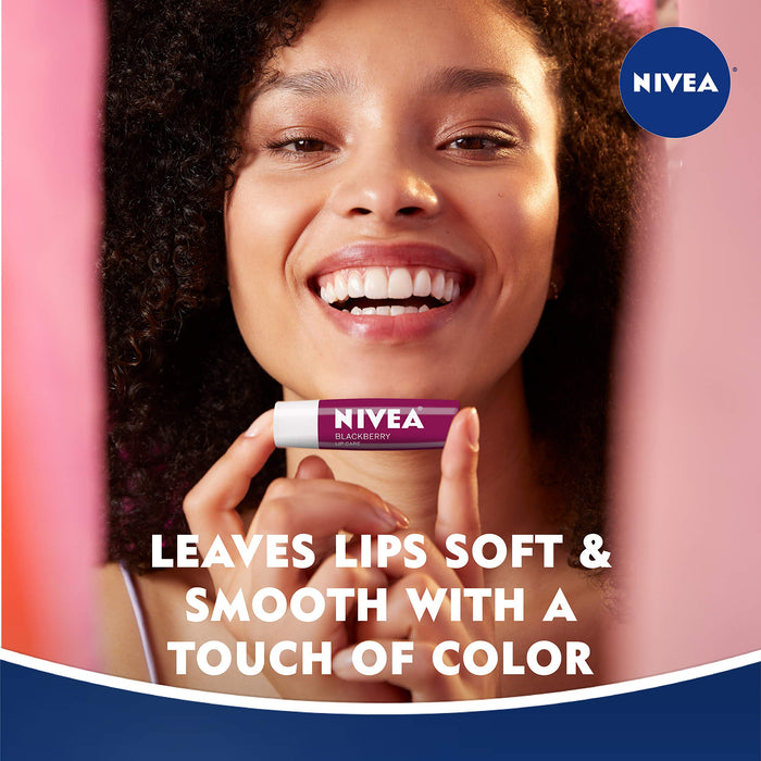 NIVEA Blackberry Tinted Lip Care مرطب الشفاه بالتوت الاسود