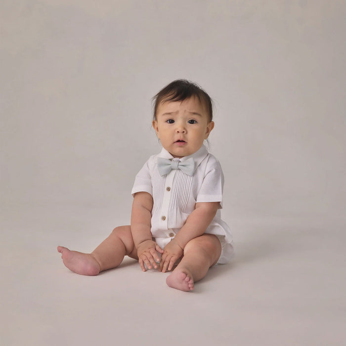 Noralee Bow Tie - Heathered Mist