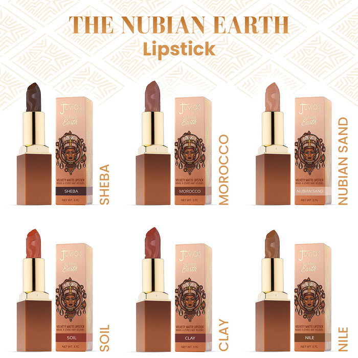 Nubian Earth Lipstick Bundle