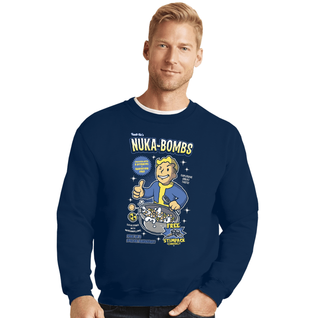 Crewneck Sweater, Unisex / Small / Navy