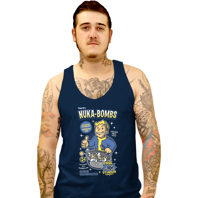 Tank Top, Unisex / Small / Navy