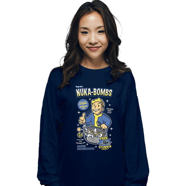 Long Sleeve Shirts, Unisex / Small / Navy