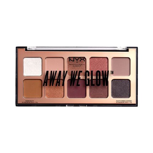 NYX Away We Glow Shadow Palette - ikatehouse