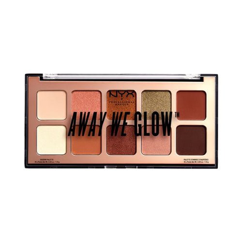 NYX Away We Glow Shadow Palette - ikatehouse