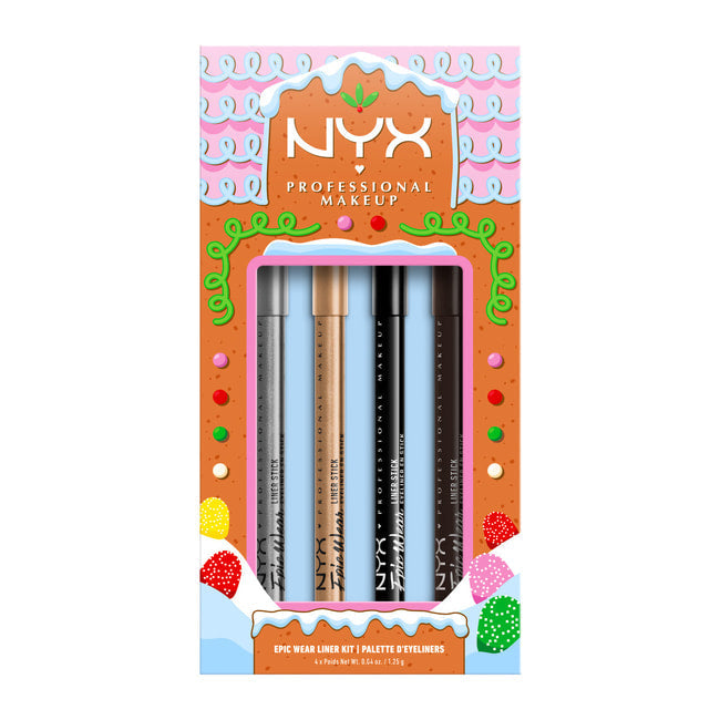 NYX proessional makeup Epic Wear Liner Kit Palette D Eyeliners