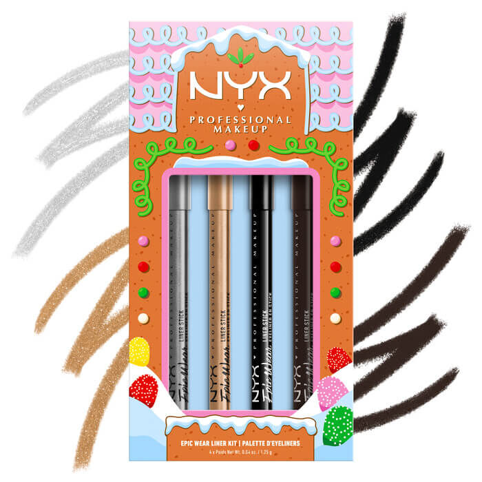 NYX proessional makeup Epic Wear Liner Kit Palette D Eyeliners