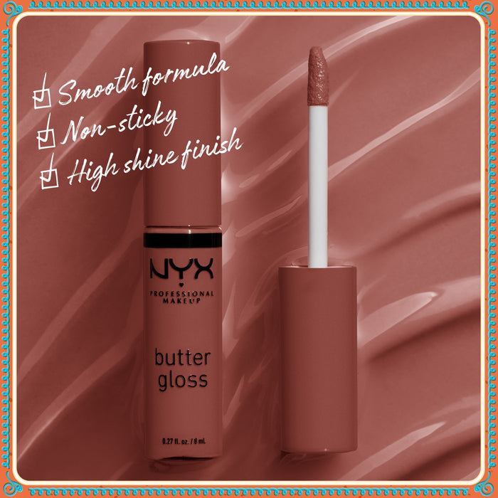 NYX professional makeup butter gloss lip gloss vault palette de gloss pour les levres