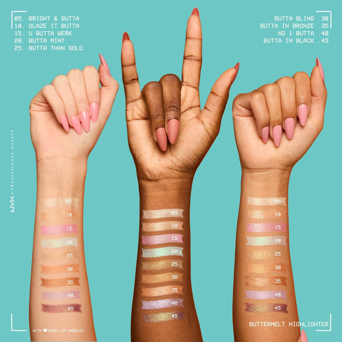 NYX Professional Makeup  Buttermelt Highlighter