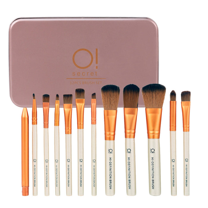 O! Secret 12Pcs Brush Set - ikatehouse