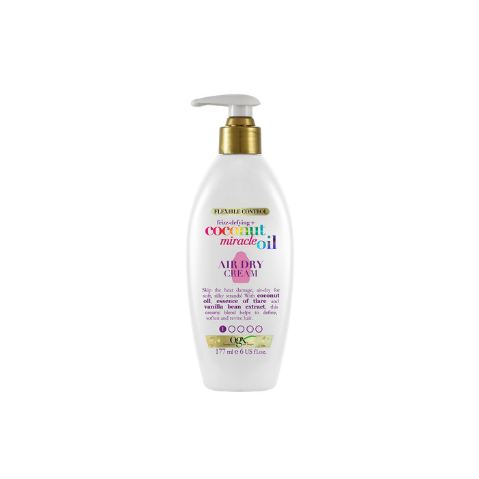 OGX frizz defying coconut miracle oil air dry cream كريم تصفيف الشعر بجوز الهند من او جي اكس