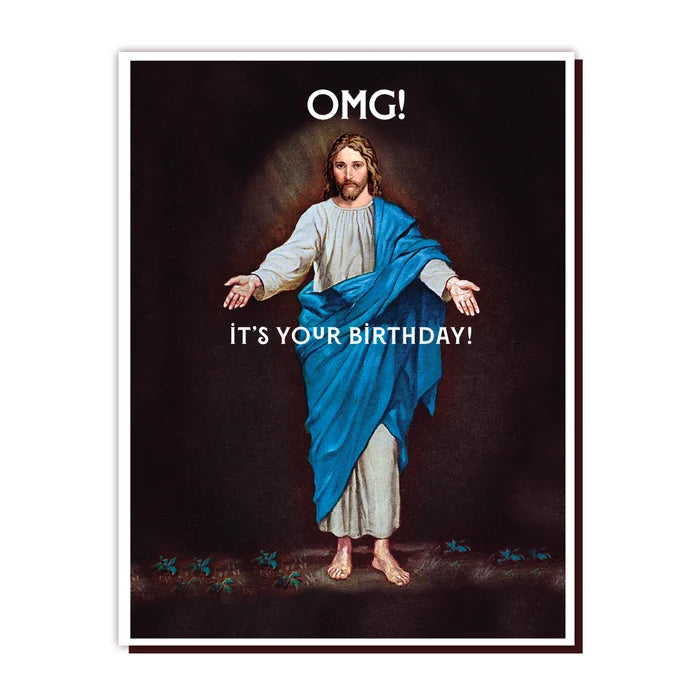 OMG It's Your Birthday Card