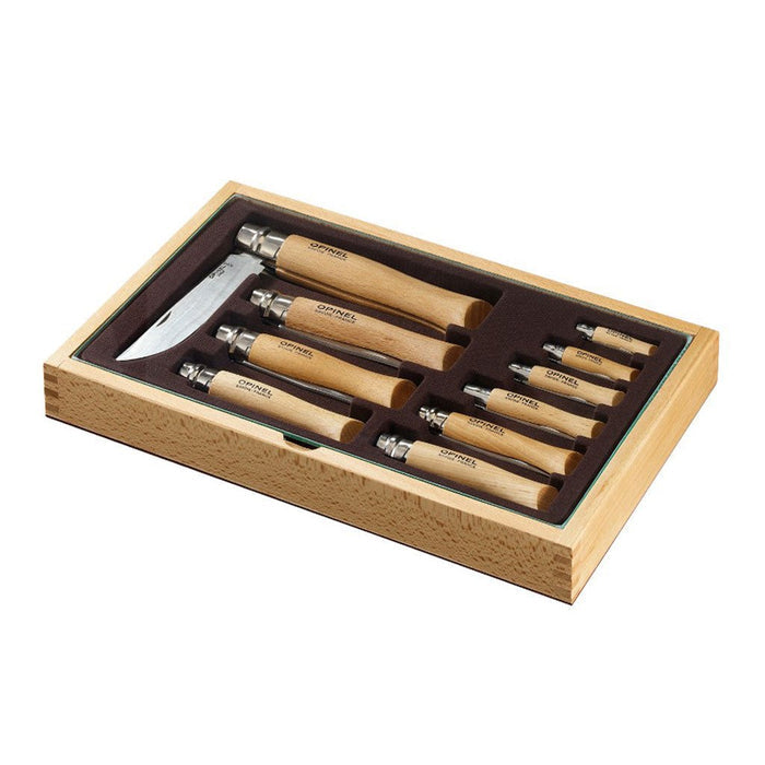 Opinel Stainless Steel Folding Knife Collector Set Boston General Store
