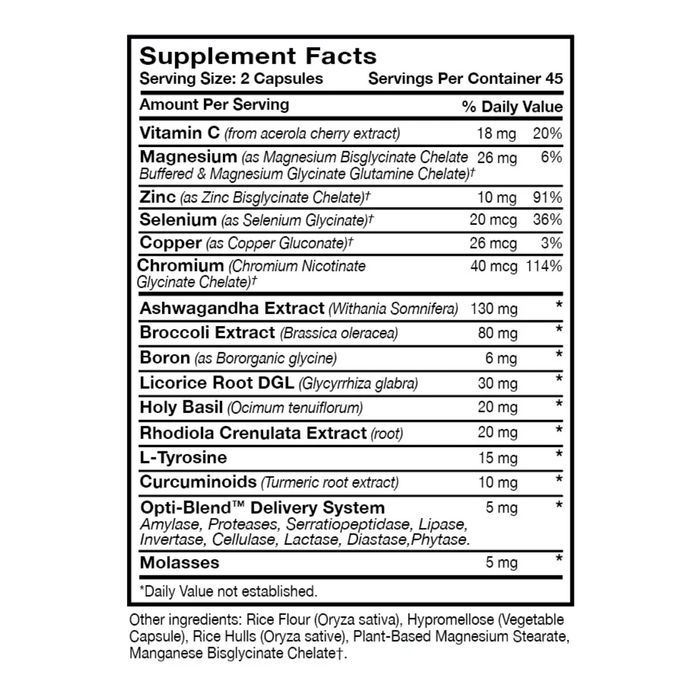 Optimal Cort Adrena 90 ct by Optimal Health Systems