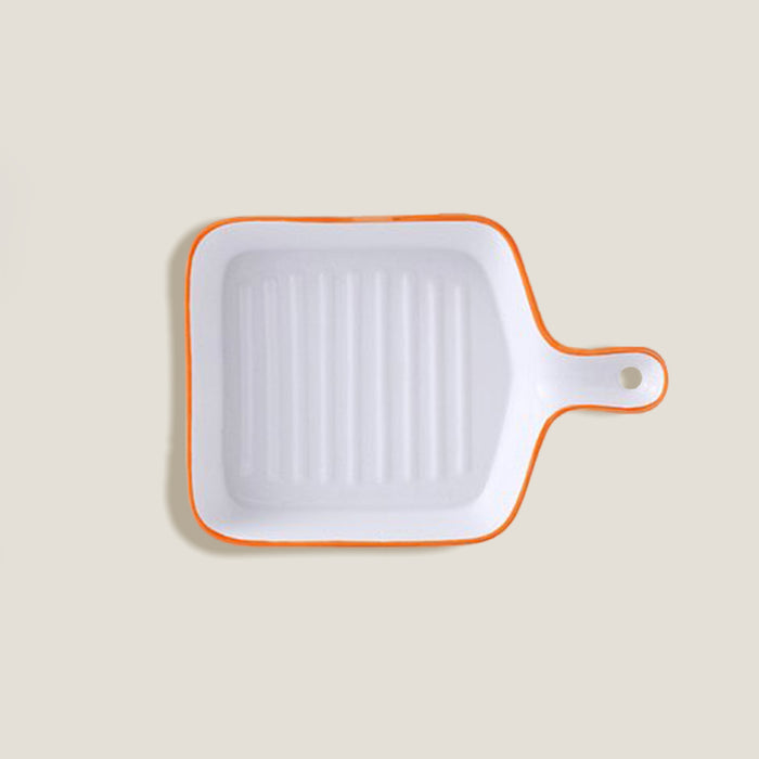Orange Citrus Baking Plate Tray