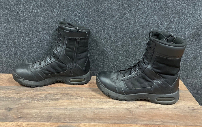 Original S.W.A.T. Air 9 Side Zip Black Tactical Duty Boots Men's Size 10W