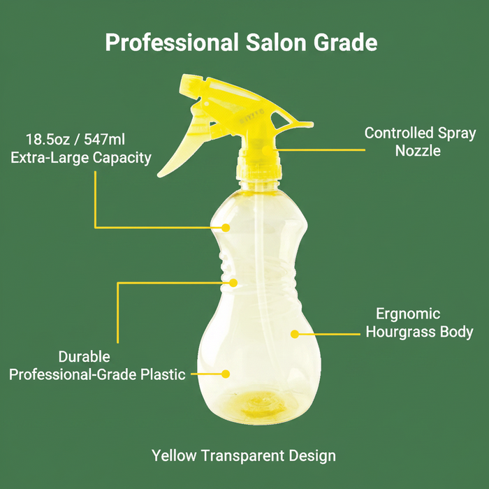 Ozen Series Salon Spray Bottle 18.5oz, 1 Count, Yellow