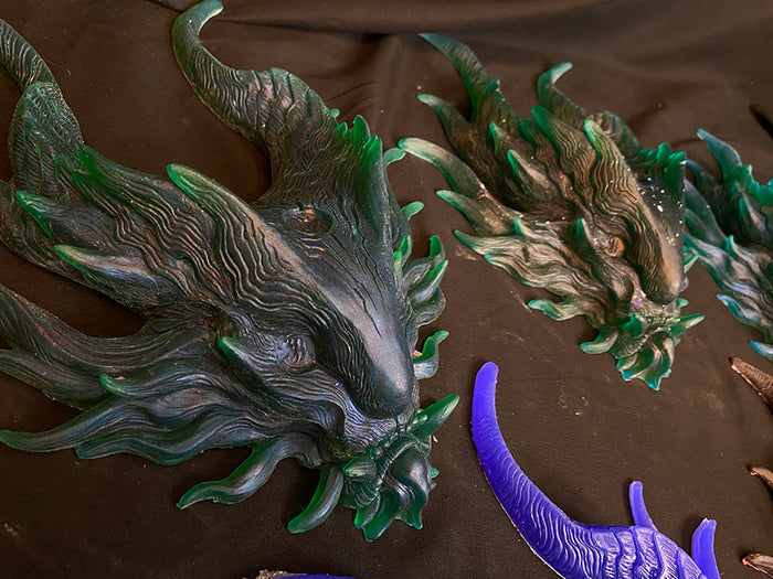 PANOPTES BEAST BLANK- BLUE/GREENS