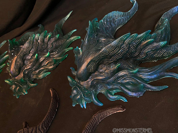 PANOPTES BEAST BLANK- BLUE/GREENS