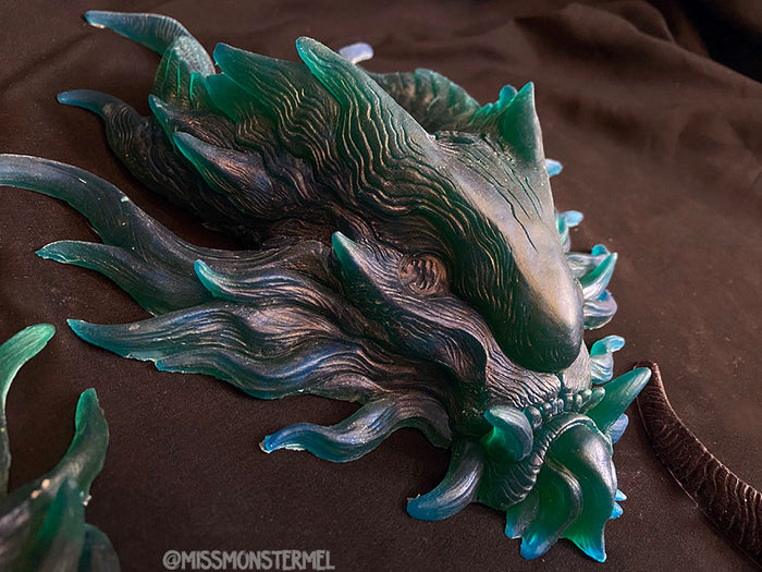 PANOPTES BEAST BLANK- BLUE/GREENS