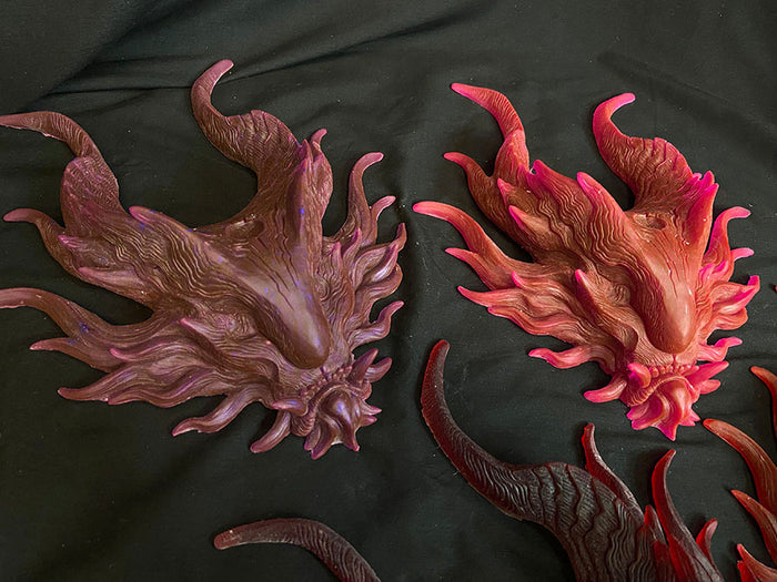 PANOPTES BEAST BLANK- RED/PURPLES