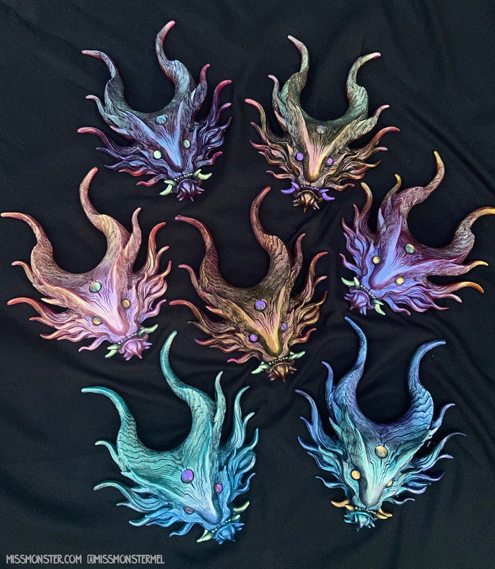 PANOPTES BEAST WALL SCULPTURE- BRIGHTER COLORS