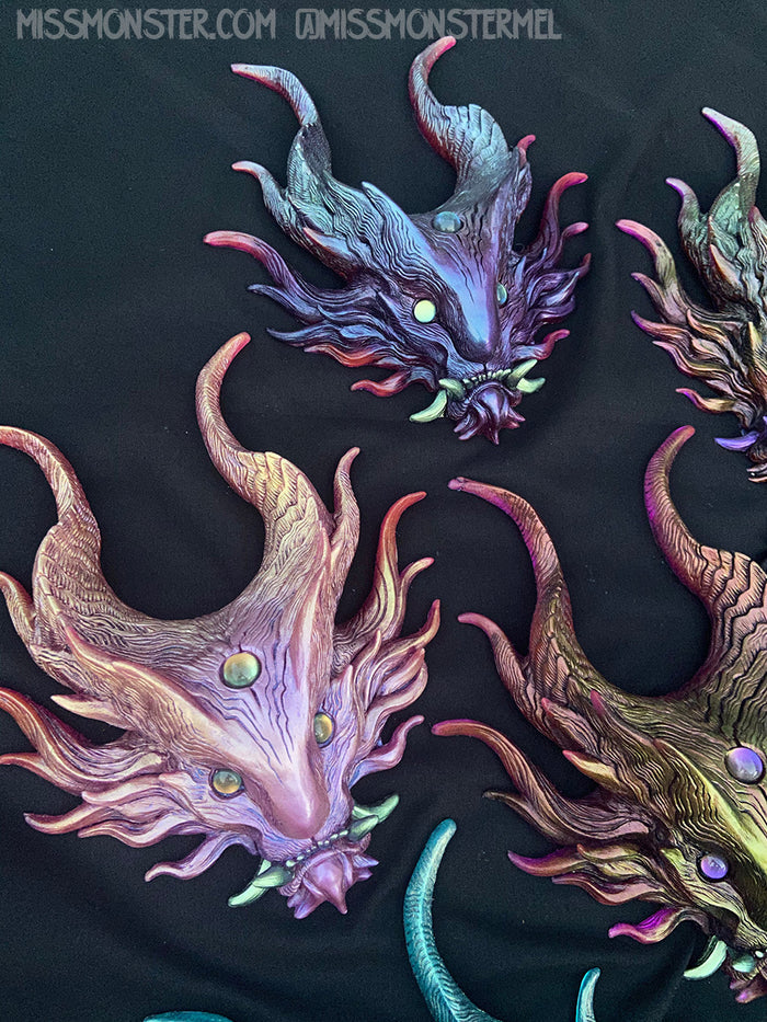 PANOPTES BEAST WALL SCULPTURE- BRIGHTER COLORS
